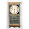Sessions Oak Jeweler's Regulator Clock,