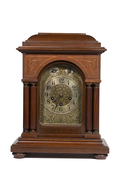Inlaid Chiming Bracket Clock by Winterhalder & Hofmeier, — Antique Clocks Price Guide