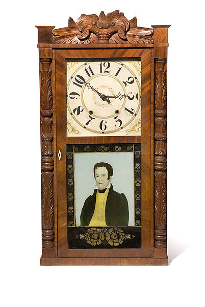 Richard Johnson 1836 Vice Presidential Candidate Mantle Clock, — Antique Clocks Price Guide