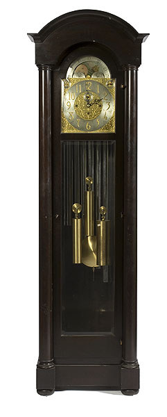 Herschede Pattern 86 Mahogany Tall Case Clock, — Antique Clocks Price Guide