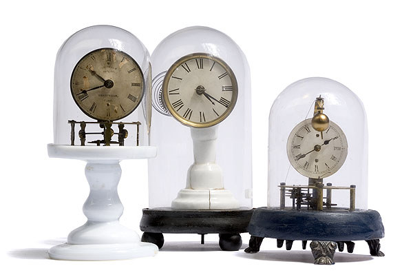 Three Domed Novelty Clocks Including Two Terry Examples, — Antique Clocks Price Guide