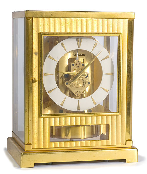 LeCoultre Atmos Crystal Regulator Clock, — Antique Clocks Price Guide