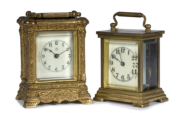 Jennings Bros. & Waterbury Carriage Clocks, — Antique Clocks Price Guide