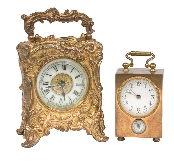 Two Fine Carriage Clocks, — Antique Clocks Price Guide