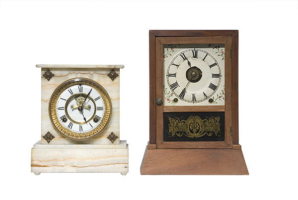 Uncatalogued Lot: Two Shelf Clocks, — Antique Clocks Price Guide