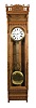 Krober No. 28 Walnut Jeweler's Regulator Clock,