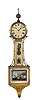 Gilt Presentation Banjo Clock,