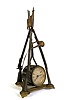 Ansonia Civil War Stacked Arms Novelty Clock,