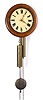 German Wag-On-The-Wall Postman's Clock,