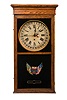 Sessions Regulator No. 2 Oak Calendar Clock,