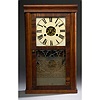 W. Blakesley and Co. Mahogany Half Column Shelf Clock,