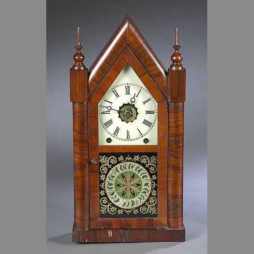 New Haven Steeple Alarm Clock, — Antique Clocks Price Guide