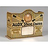 Alox Shoe Laces Painted Tin Counter Display with Clock,