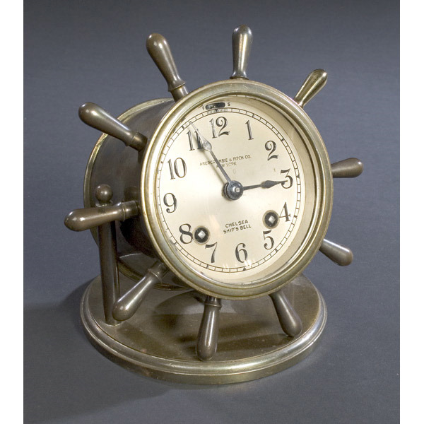 Chelsea Vanderbilt Ship's Bell Clock, — Antique Clocks Price Guide