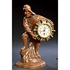 Chelsea Ship's Clock with Figural Carved Mariner,