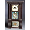 Bridge and Fuller Triple-Decker Eight-Day Clock,