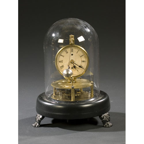 Welch-Briggs Domed Rotary Clock, — Antique Clocks Price Guide