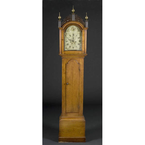 Newport, Rhode Island Tall Case Clock, — Antique Clocks Price Guide