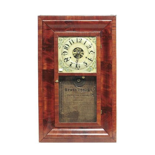 Pritchard and Holden Dayton Ohio Ogee Shelf Clock, — Antique Clocks Price Guide