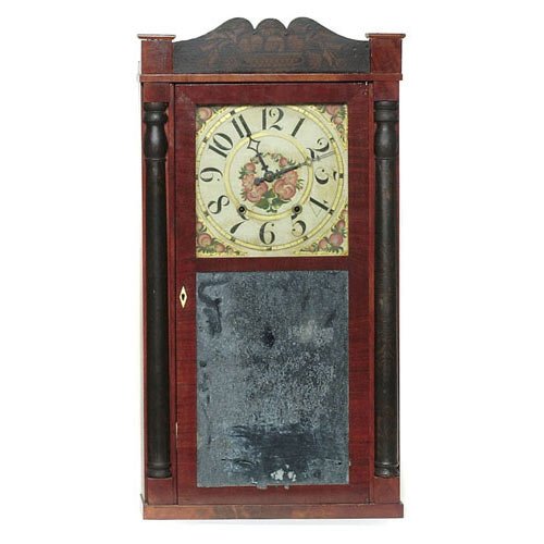 Seymour, Williams & Porter Farmington Ct. Shelf Clock, — Antique Clocks Price Guide