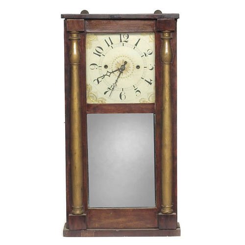 Luman Watson Cincinnati Ohio Shelf Clock, — Antique Clocks Price Guide