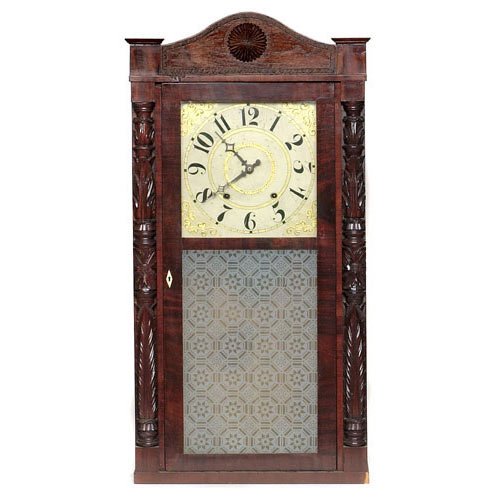 Jeromes & Darrow Bristol Ct. Shelf Clock, — Antique Clocks Price Guide
