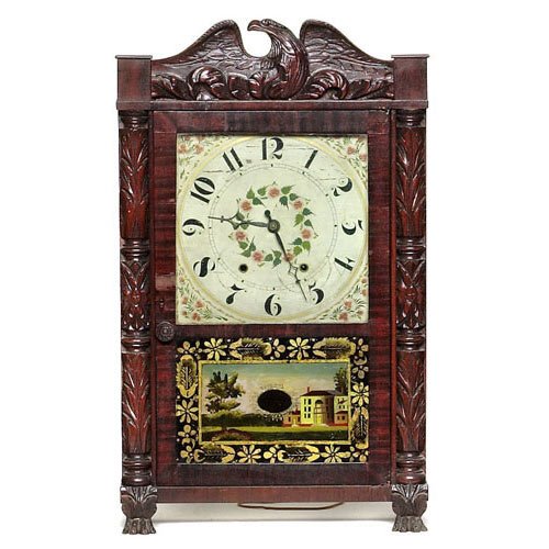 Scarce Allison Turner Ashtabula Ohio Shelf Clock, — Antique Clocks Price Guide