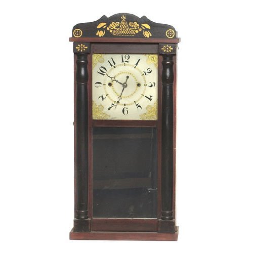 Luman Watson Cincinnati Ohio Shelf Clock, — Antique Clocks Price Guide