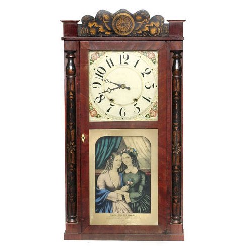 Selah Whiting Wayne Ohio Shelf Clock, — Antique Clocks Price Guide
