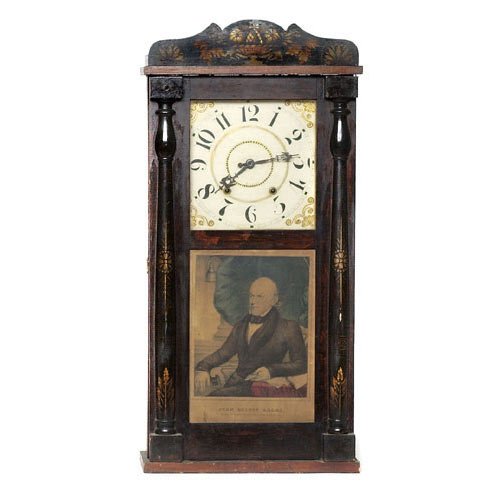 Luman Watson Cincinnati Ohio Shelf Clock, — Antique Clocks Price Guide