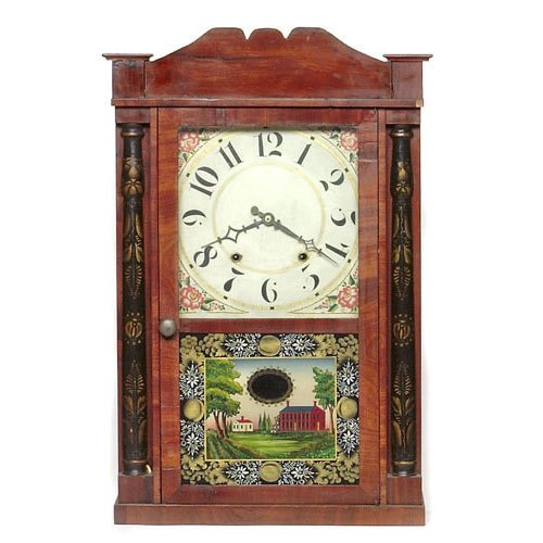 H.W. Gilbert Chester Ct Shelf Clock, — Antique Clocks Price Guide