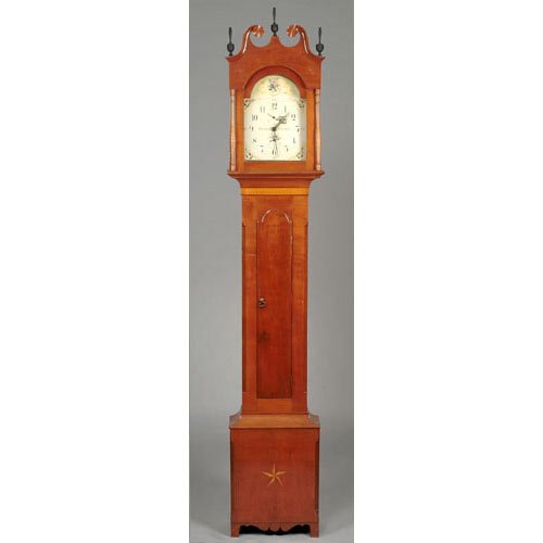 Read and Watson Clock in H. Moore Case, — Antique Clocks Price Guide