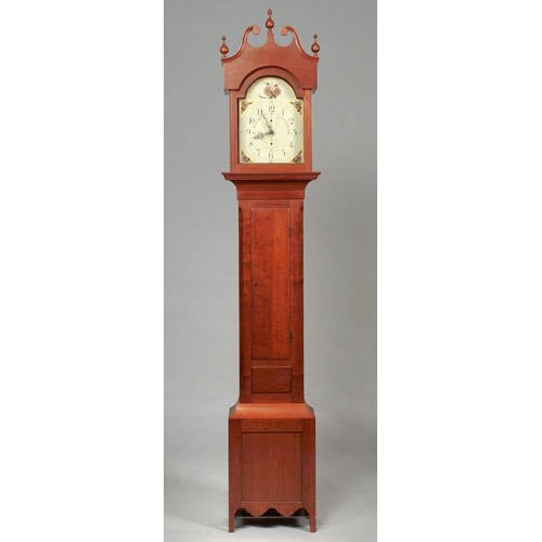 L. Watson Tall Case Clock, — Antique Clocks Price Guide