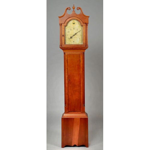 Thomas & Hoadley Tall Case Clock, — Antique Clocks Price Guide