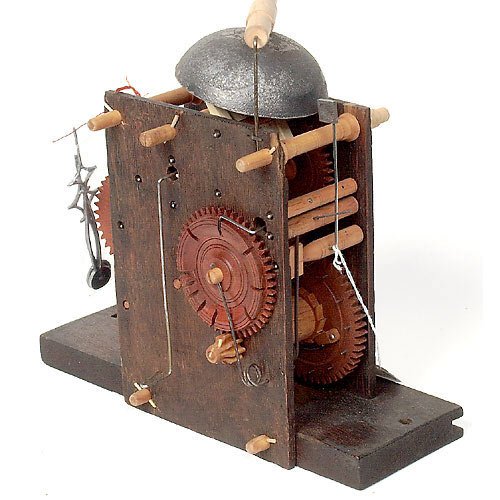 Luman Watson Cincinnati Ohio Tall Case Clock Works and Dial, — Antique Clocks Price Guide