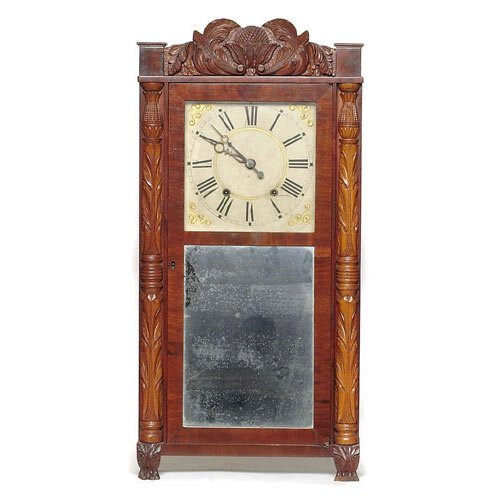 Eli Terry, Jr. & Co. Terryville Ct. Shelf Clock, — Antique Clocks Price Guide
