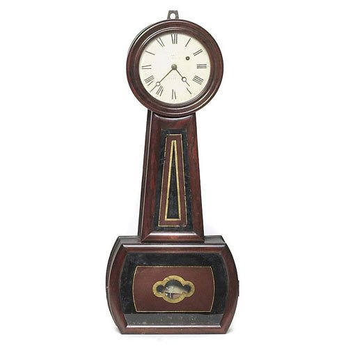 Howard & Co. Banjo Clock, — Antique Clocks Price Guide