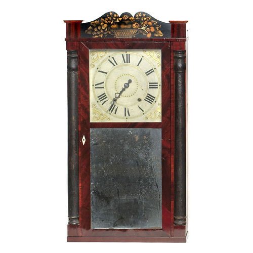 Rare Marsh, Williams & Co. Piqua Miami Co. Ohio Shelf Clock, — Antique Clocks Price Guide