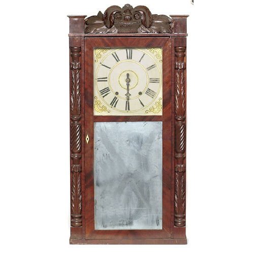 Marsh, Gilbert & Co. Farmington Ct. Shelf Clock, — Antique Clocks Price Guide