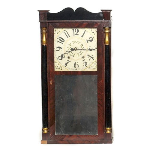 George Marsh & Co. Farmington Ct. Shelf Clock, — Antique Clocks Price Guide