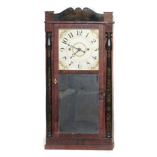 Luman Watson Cincinnati Ohio Shelf Clock, — Antique Clocks Price Guide