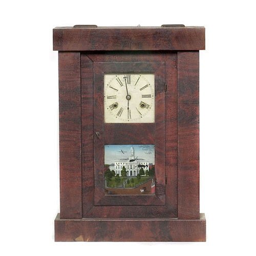 Chauncey Jerome New Haven Shelf Clock, — Antique Clocks Price Guide