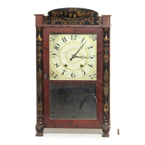 M. & E. Blakesly Plymouth Ct. Shelf Clock, — Antique Clocks Price Guide