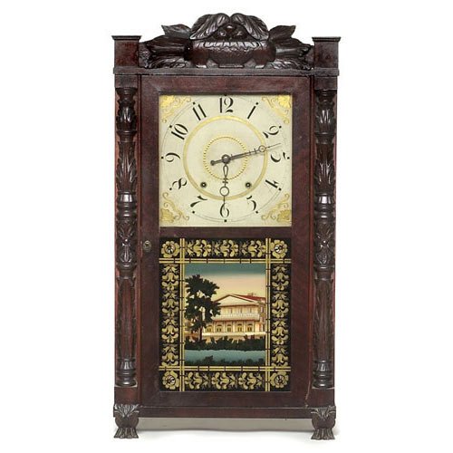 Henry Terry Plymouth Ct. Shelf Clock, — Antique Clocks Price Guide