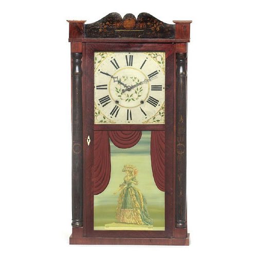 Marsh, Williams and Co. Dayton Ohio Shelf Clock, — Antique Clocks Price Guide