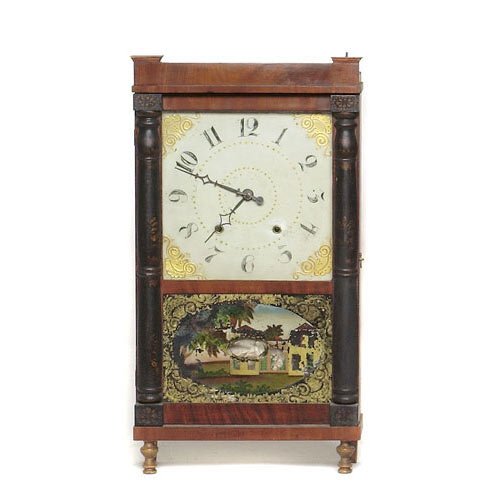 E. & G.W. Bartholomew Bristol Ct. Shelf Clock, — Antique Clocks Price Guide