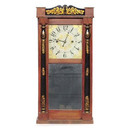 Luman Watson Cincinnati Ohio Shelf Clock, — Antique Clocks Price Guide