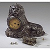 Bradley & Hubbard Blinking Eye Lion Clock,