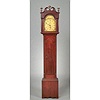 S. Hoadley Cherry Tall Case Clock with Masonic Dial,