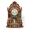 Ansonia Triumph Mirror Side Mantel Clock,